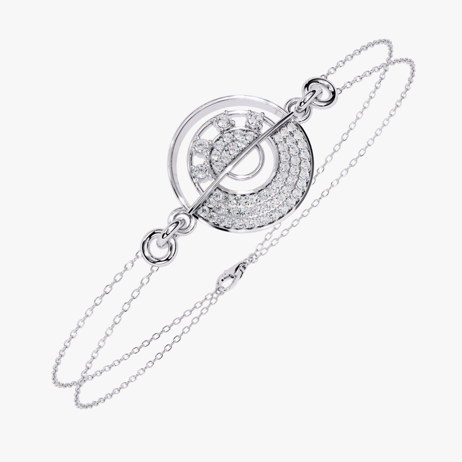 Solitairekart 0.42ct Lab Grown Diamond Bracelet